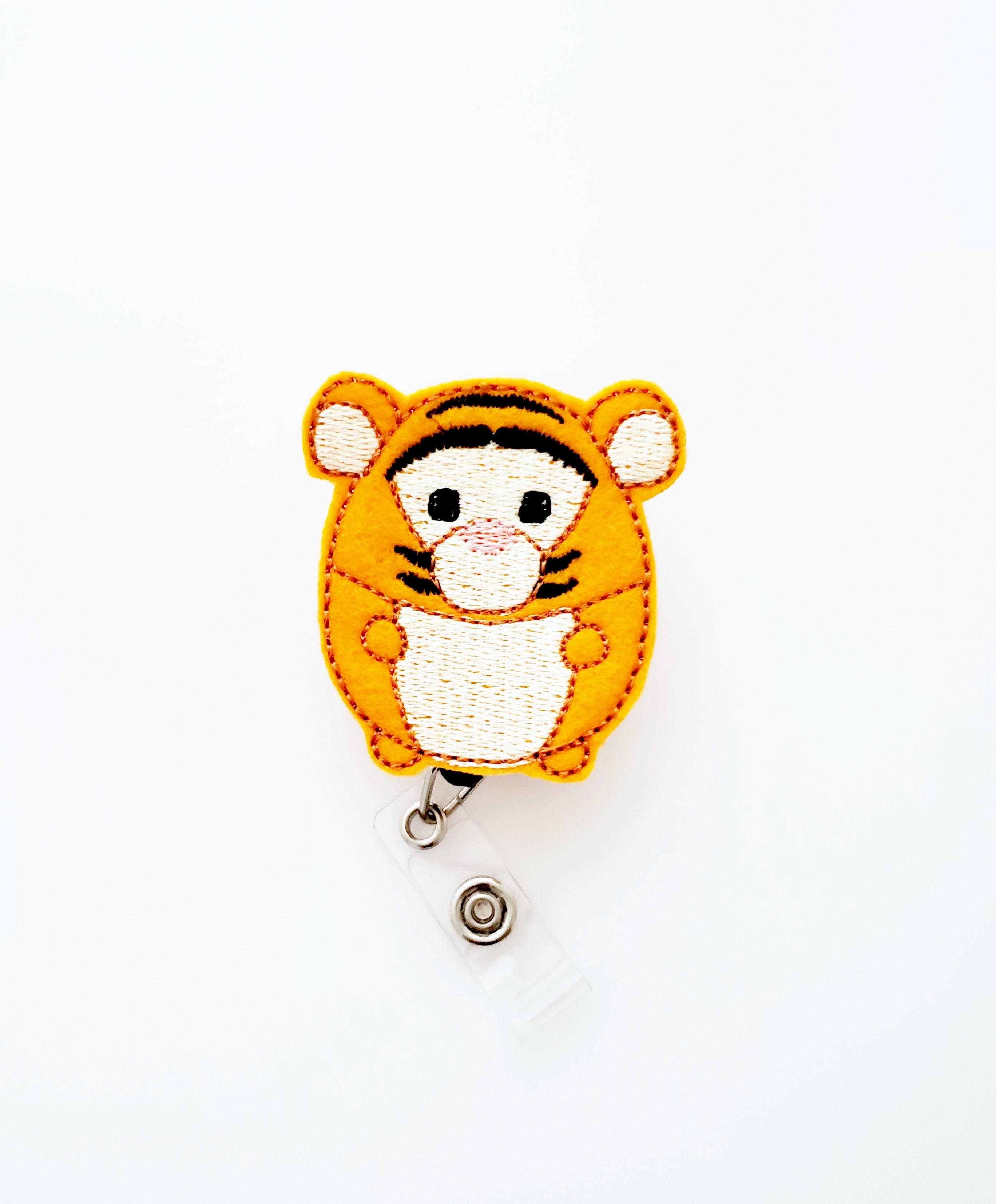 Tigger Fufu Badge Reel - love tan co.