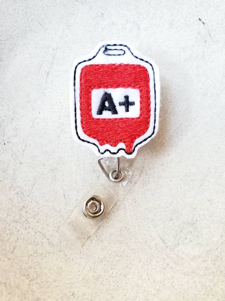 Blood Badge Reel - Phlebotomy Badge - love tan co.