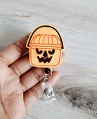 Vinyl Halloween Bucket Badge Topper + Reel - | Happie Potato Image 4