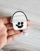 Vinyl Halloween Bucket Badge Topper + Reel - | Happie Potato Image 7
