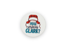 Acrylic You Serious Clark Badge Topper + Reel - | Happie Potato Image 1