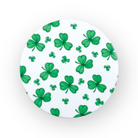 Acrylic Clovers With White Badge Topper + Reel - | Happie Potato Image 1