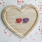 Vinyl Yarn Heart Badge Topper + Reel - | Happie Potato Image 2